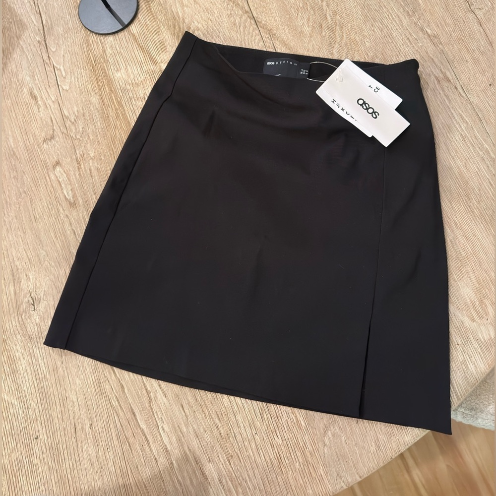ASOS black mini skirt size 0